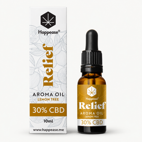 Happease® Silver Line CBD Oil RELIEF Lemon Tree 30%