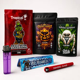 Kit Cannatonic CBD + Stickky Queen H3 + White Widow H3 + Acessórios | Tropical Bud