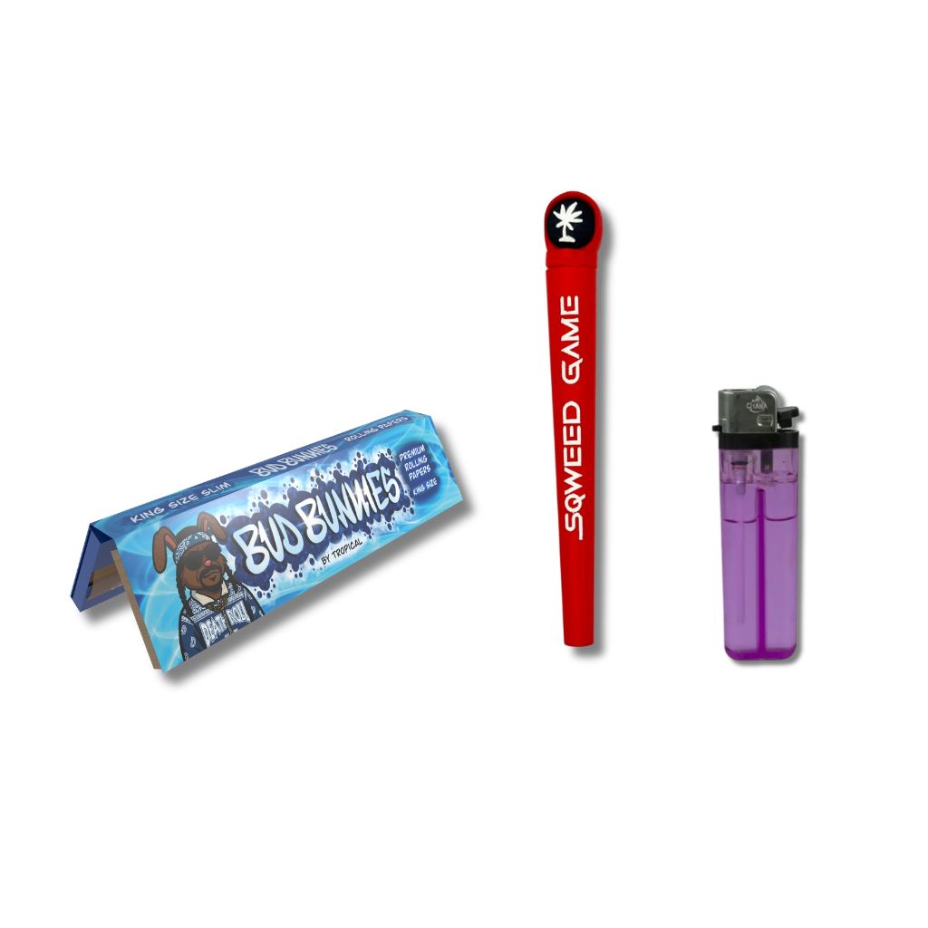 Kit Cannatonic CBD + Stickky Queen H3 + White Widow H3 + Acessórios | Tropical Bud