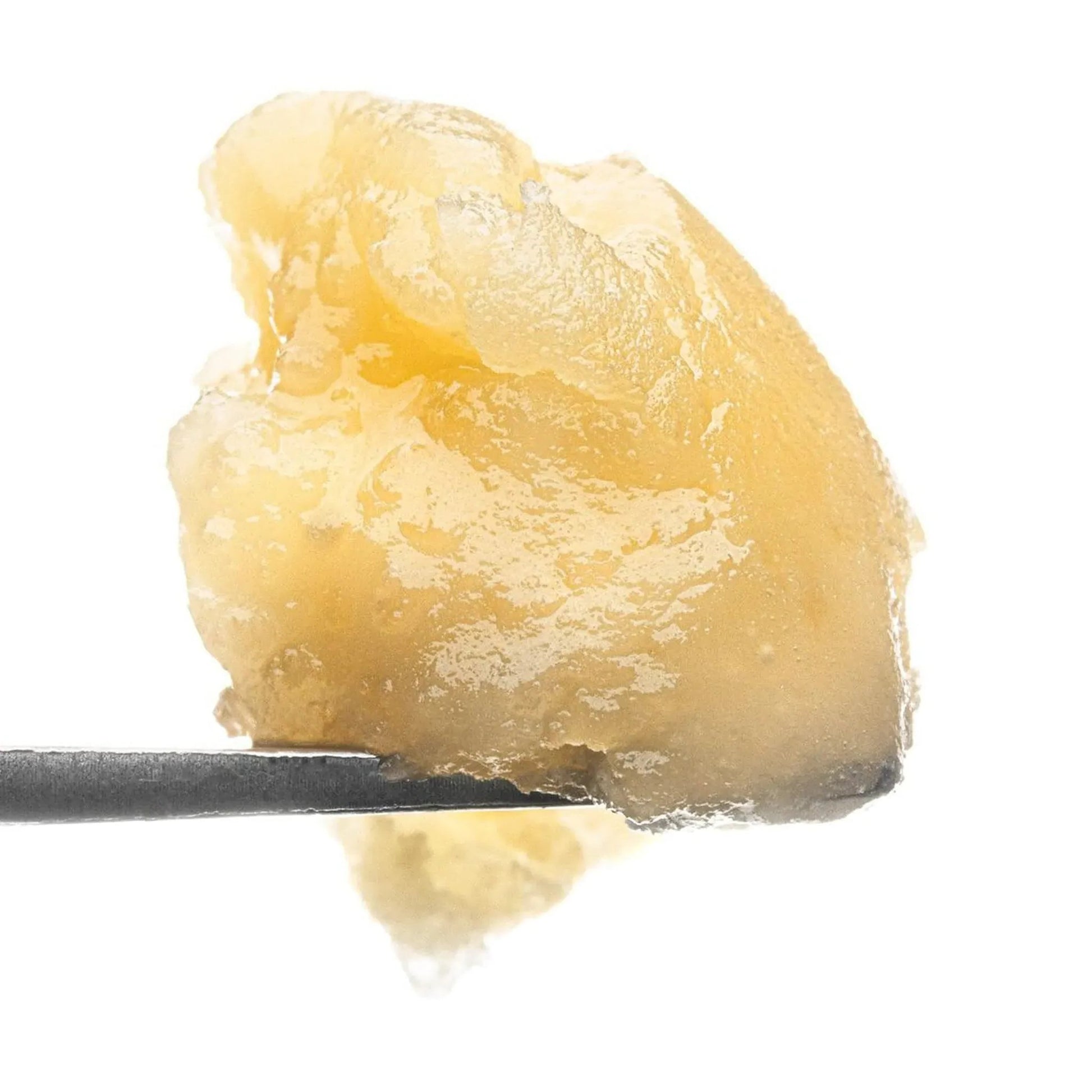 Live Resin CBD 2G com textura resinoso-concentrada e elevada concentração de canabidiol, derivado de cânhamo industrial certificado.