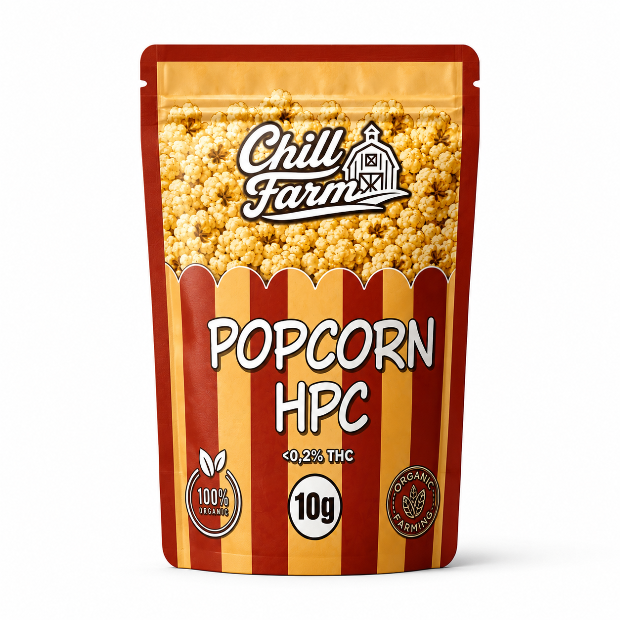 Kit Flores CBD e HPC – Popcorn 10g + Caviar CRYO 15g + Mortalhas, Joint e Isqueiro