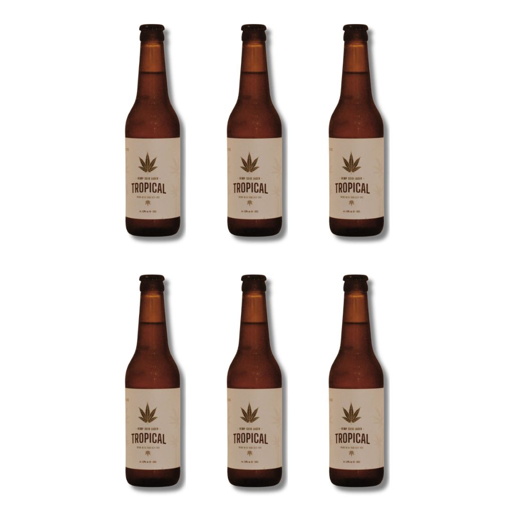 Pack 6 Cerveja de cânhamo artesanal
