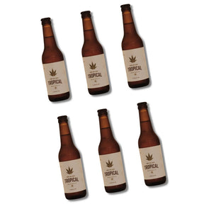 Pack 6 Cerveja de cânhamo artesanal