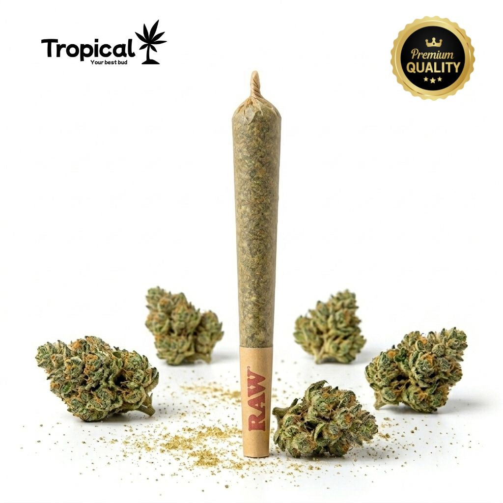 Pré-roll de CBD Premium Tropical Bud®