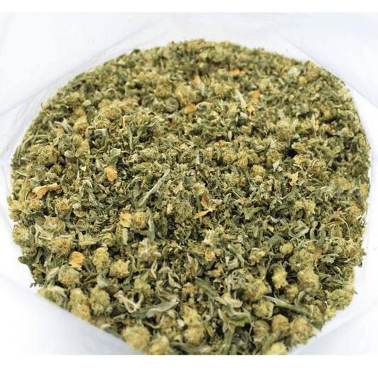 Flor de cânhamo Supreme Crunch CBD Indoor de alta qualidade, com aroma intenso e rica em CBD.