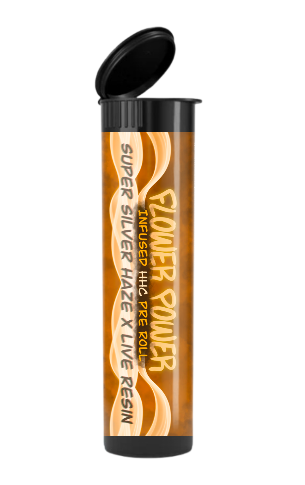 Pre-rolled de Infusão HHC + Extrato CBD Live Resin (London Pound Cake)