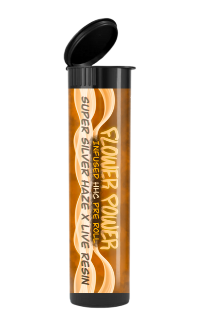 Pre-rolled de Infusão HHC + Extrato CBD Live Resin (London Pound Cake)