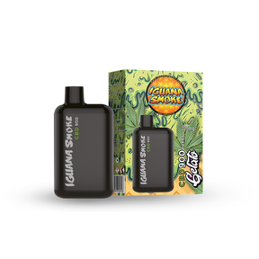 CBD Vape Iguana Smoke 900 Puffs Gelato Vape Descartável 225 mg