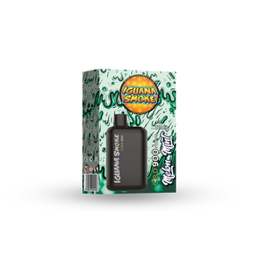 CBD Vape Iguana Smoke Melon Mint Vape Descartável 225 mg