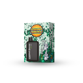 CBD Vape Iguana Smoke Melon Mint Vape Descartável 225 mg