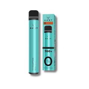Vape Hart 0% Nicotina Manhattan Mint Cigarro Eletrónico Descartável | +700 Puffs