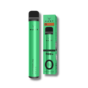 Vape Hart 0% Nicotina Watermelon Ice Cigarro Eletrónico Descartável | +700 Puffs