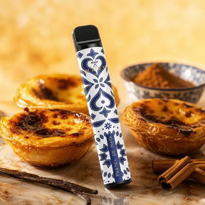 Vape Hart 0% Nicotina Pastel de Nata Cigarro Eletrónico Descartável | +700 Puffs