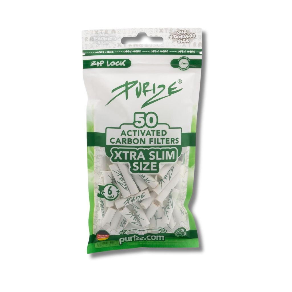 Filtros PURIZE® XTRA Slim White 6mm – Pack 50 Unidades