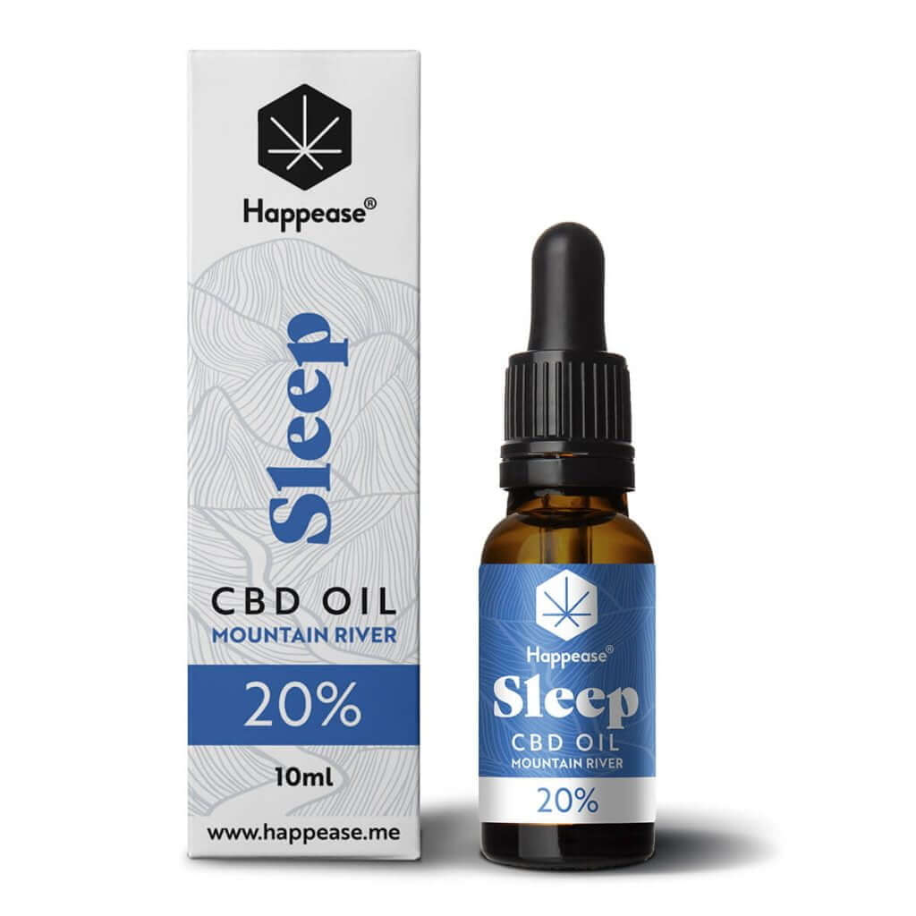 Óleo de CBD para dormir 20%- Happease Mountain River (10ml)