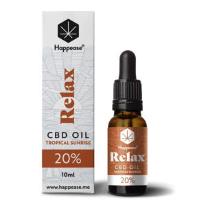 Óleo de CBD RELAX 20% – Happease Tropical Sunrise (10ml) <0,2% THC. 