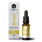 Óleo de CBD RELIEF Happease 5% Lemon Tree (10ml) com <0,2% THC. 