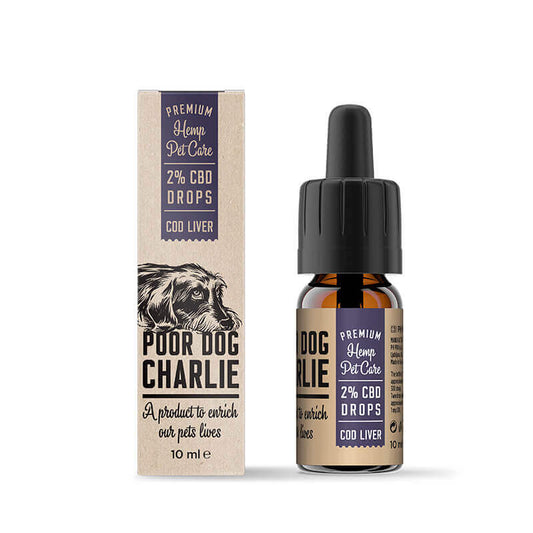 CBD para cães- Óleo 2% Pharma Hemp com sabor a Bacalhau (10ml)